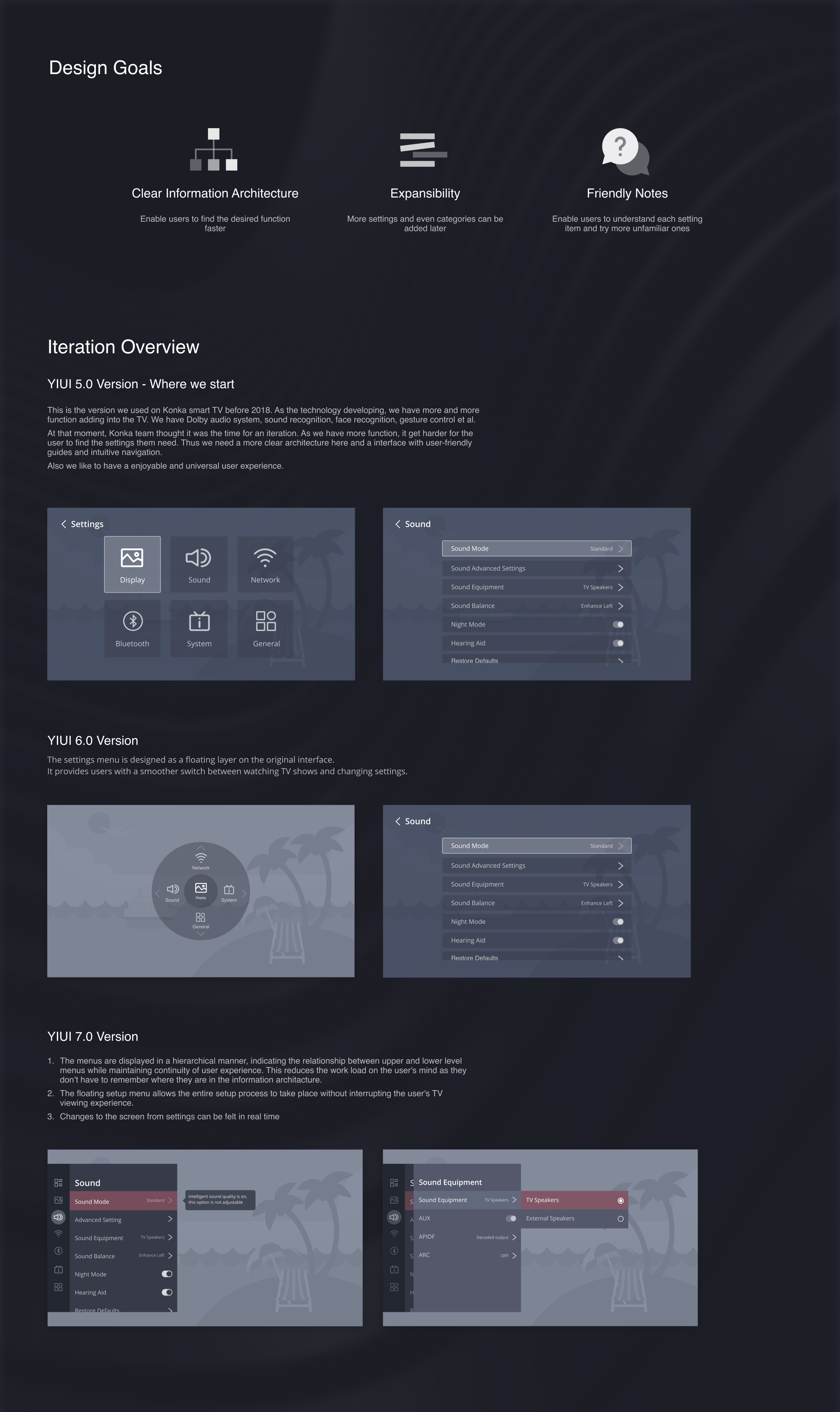 YIUI 5.0 — original grid layout
